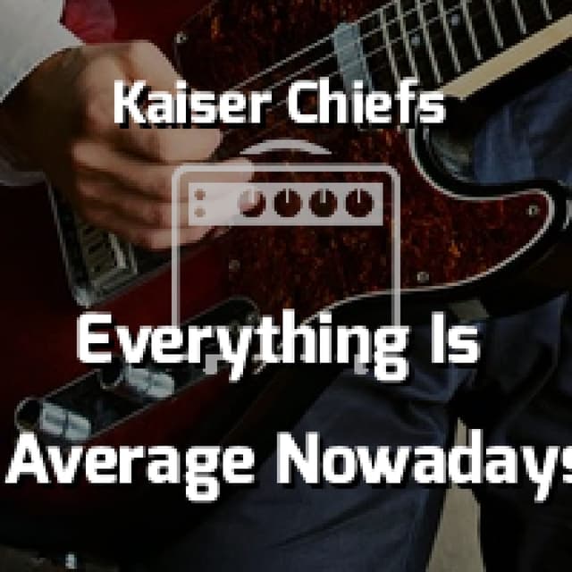 Everything Is Average Nowadays