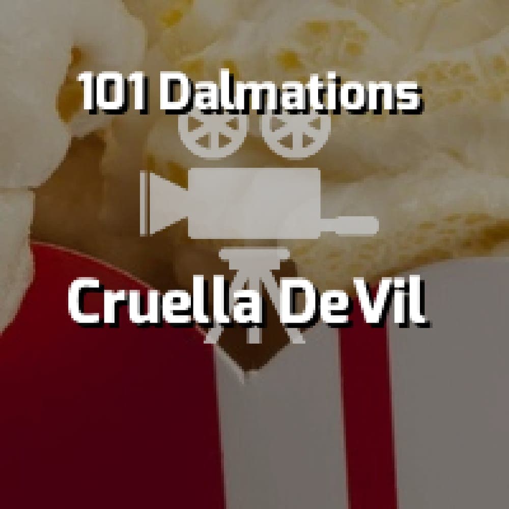 101 Dalmations - Cruella DeVil