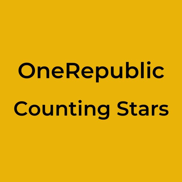 Counting Stars