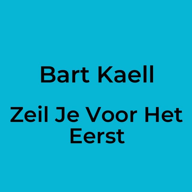 Zeil Je Voor Het Eerst