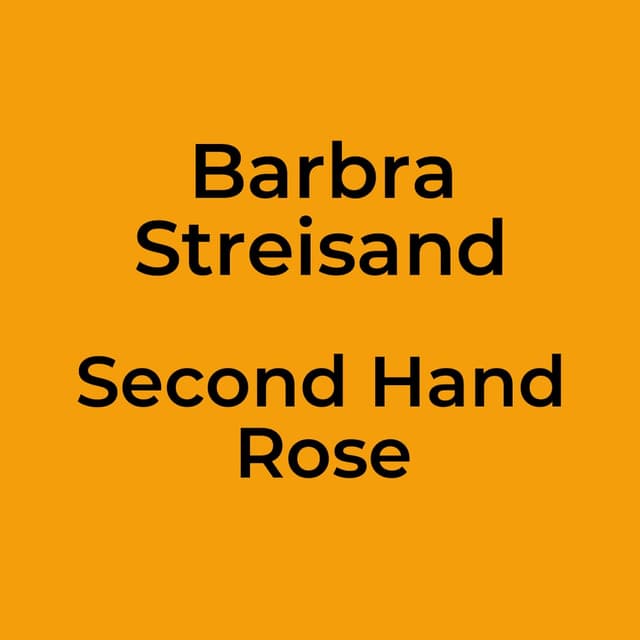 Second Hand Rose