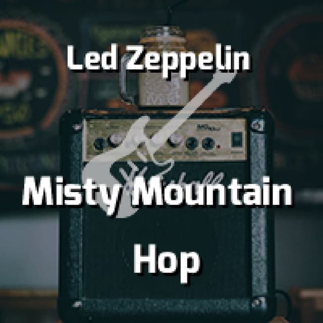 Misty Mountain Hop