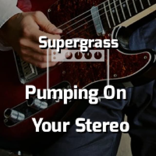 Pumping On Your Stereo
