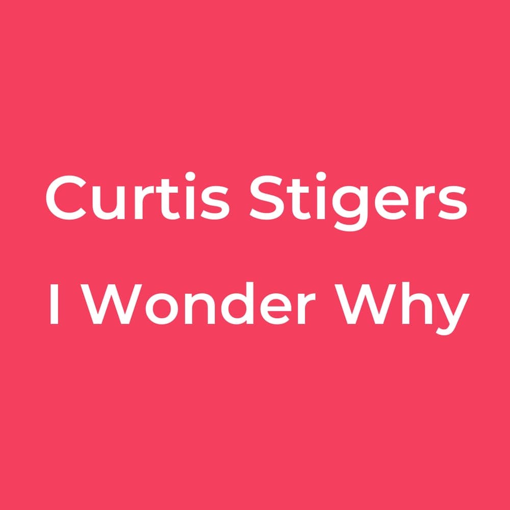 Curtis Stigers - I Wonder Why
