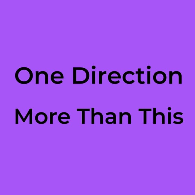 More Than This
