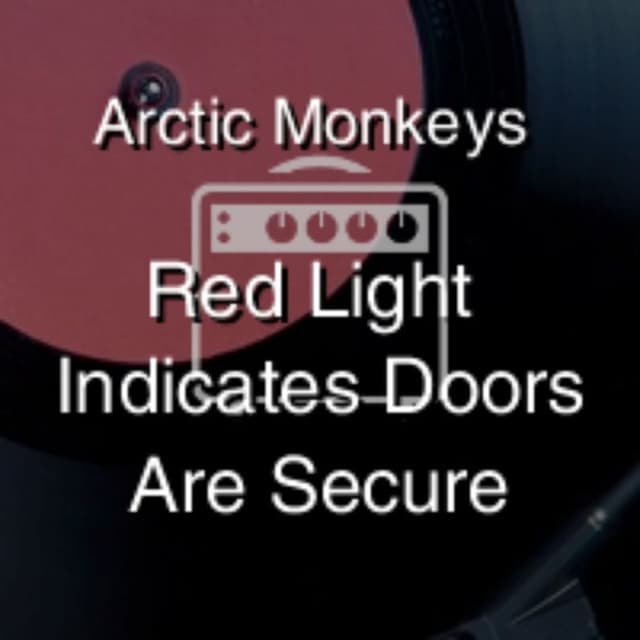 Red Light Indicates Doors Are Secure