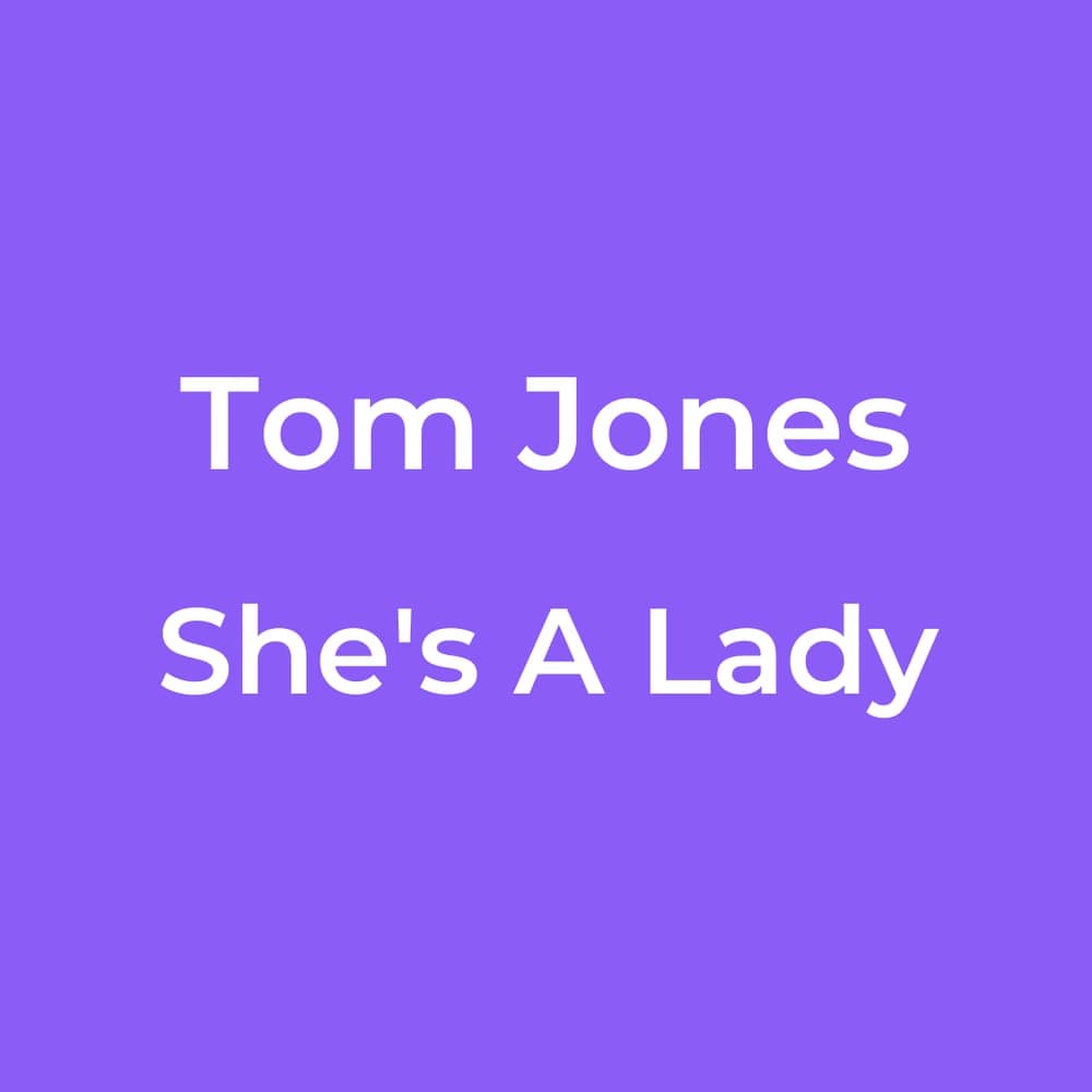 Tom Jones - She's A Lady