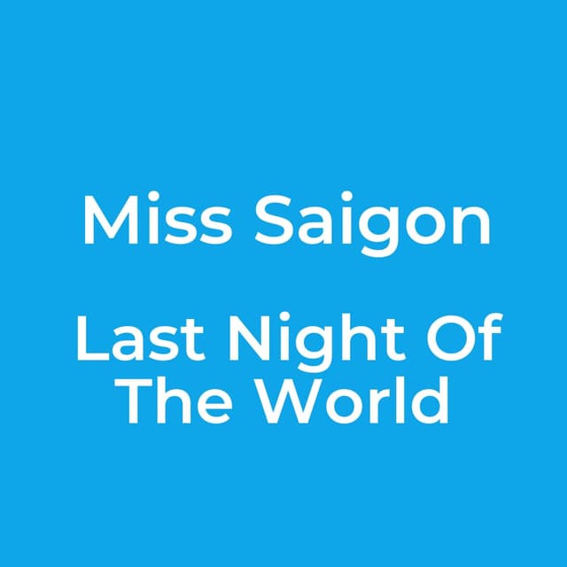 Last Night Of The World