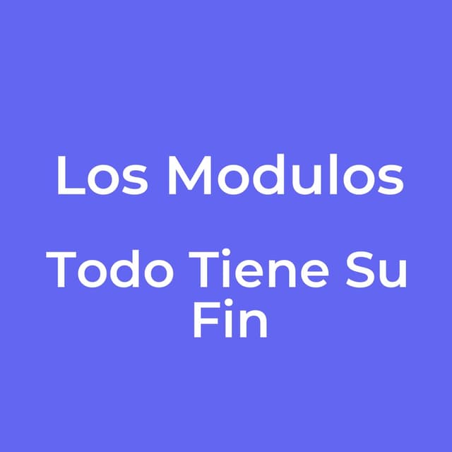 Todo Tiene Su Fin