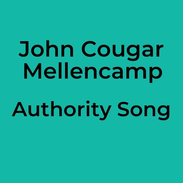 Authority Song