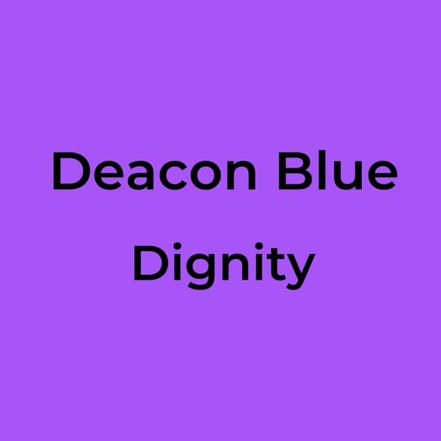 Dignity