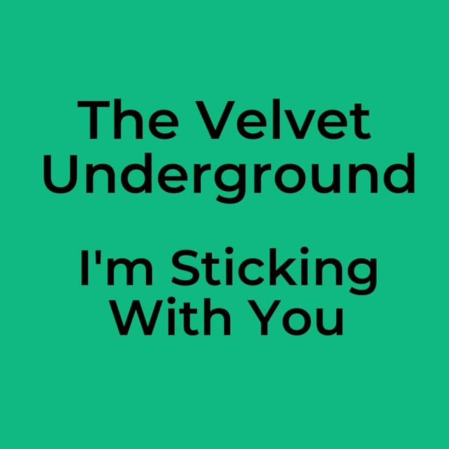 I'm Sticking With You
