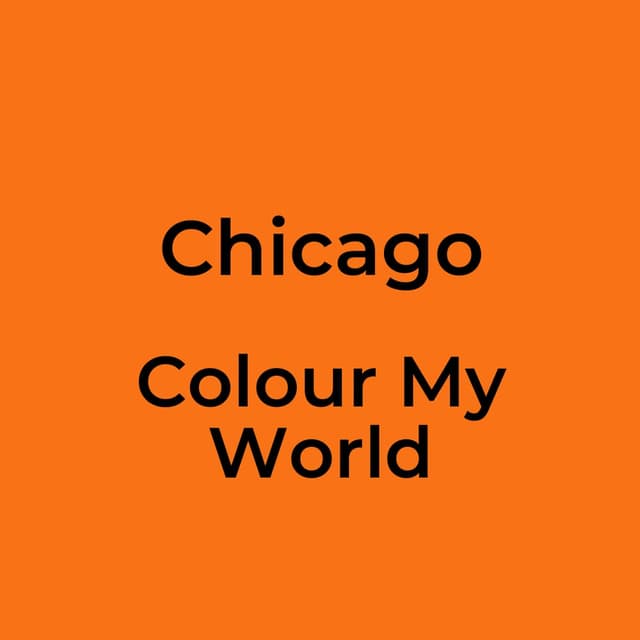 Colour My World