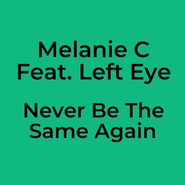 Never Be The Same Again