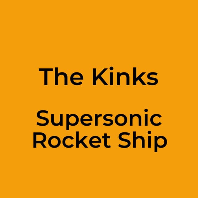 Supersonic Rocket Ship