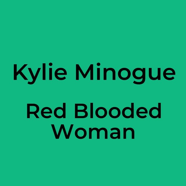 Red Blooded Woman