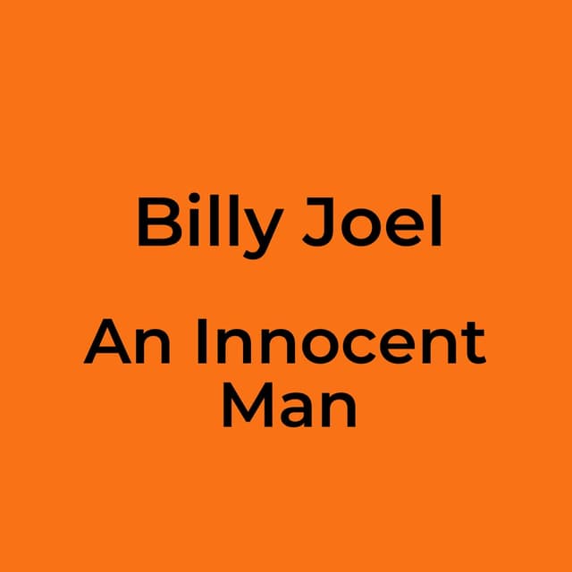 An Innocent Man