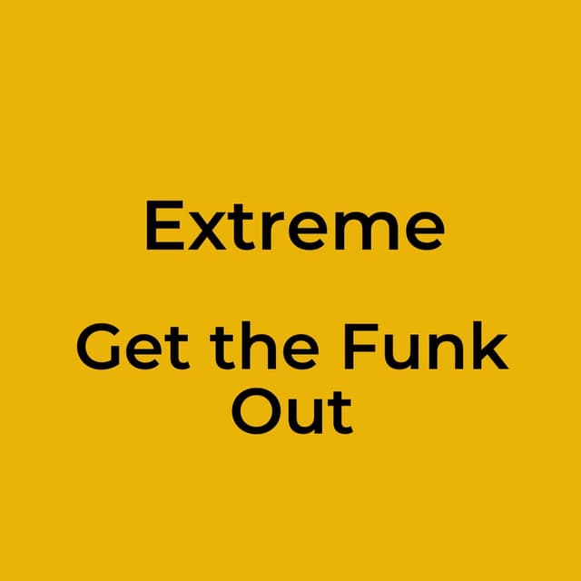 Get the Funk Out