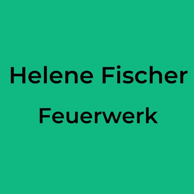 Feuerwerk