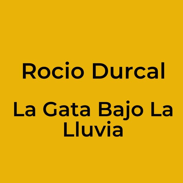 La Gata Bajo La Lluvia