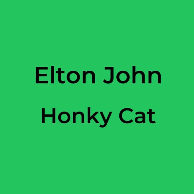 Honky Cat
