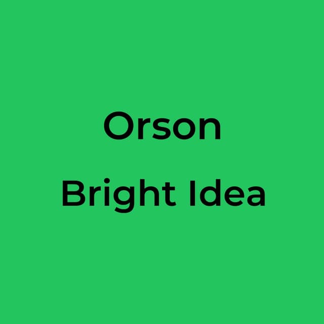 Bright Idea