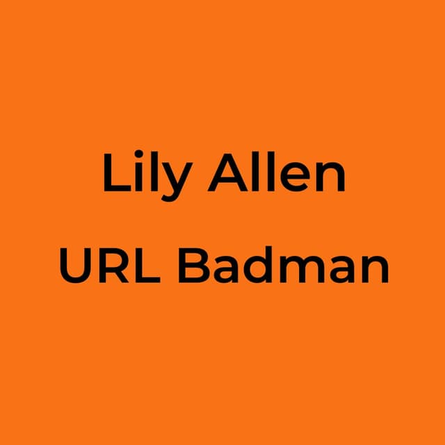 URL Badman