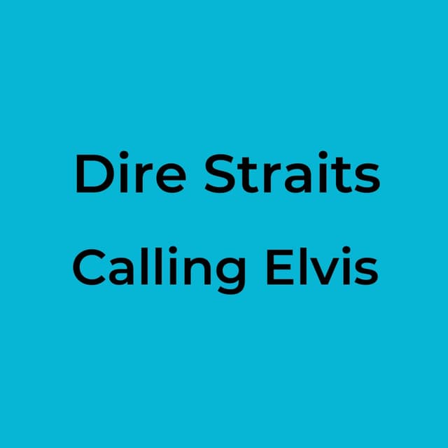 Calling Elvis
