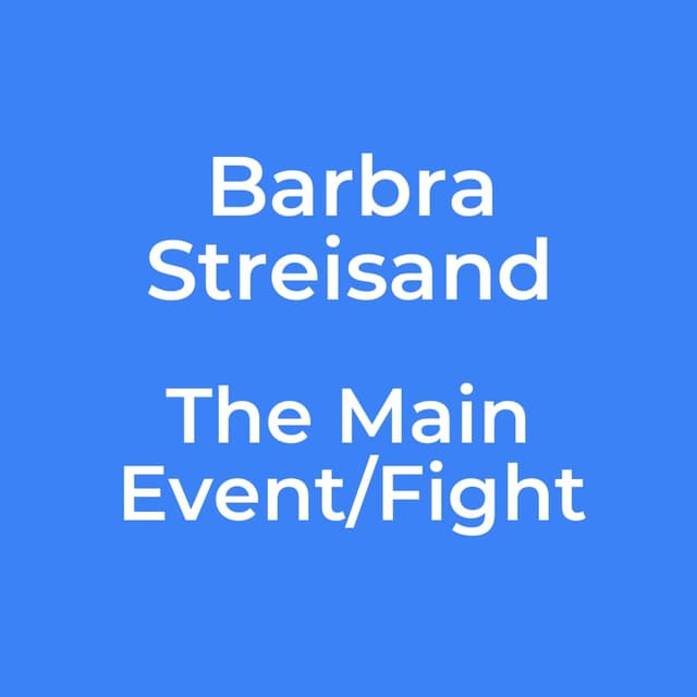 The Main Event/Fight