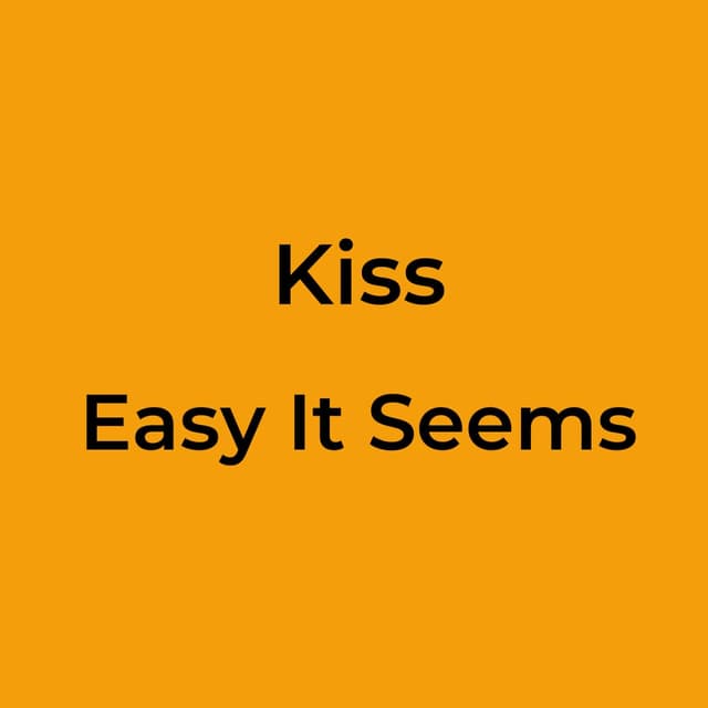 Easy It Seems