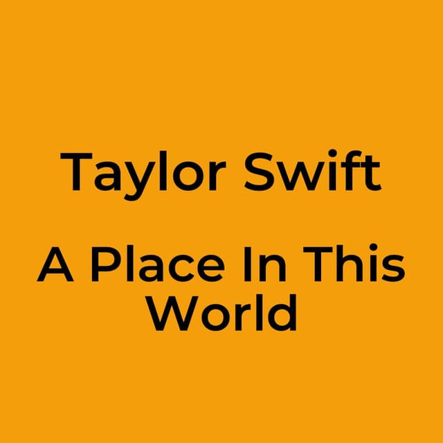 A Place In This World