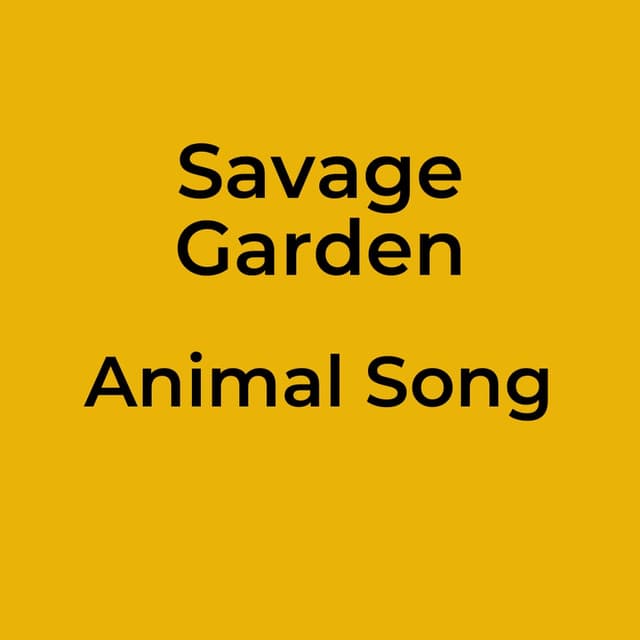 Animal Song