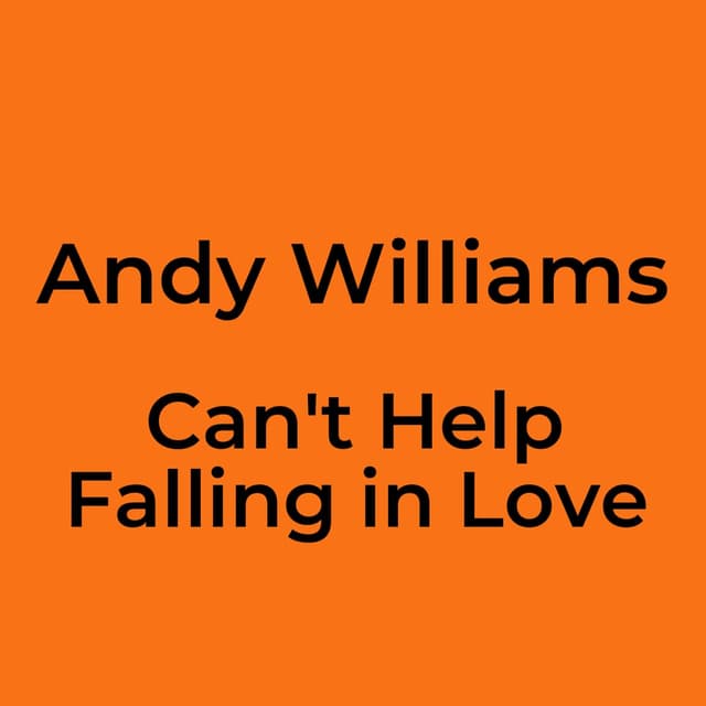 Can't Help Falling in Love