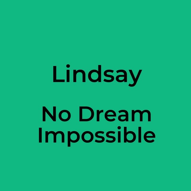 No Dream Impossible