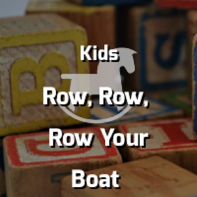 Row, Row, Row Your Boat