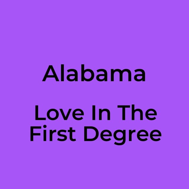 Love In The First Degree