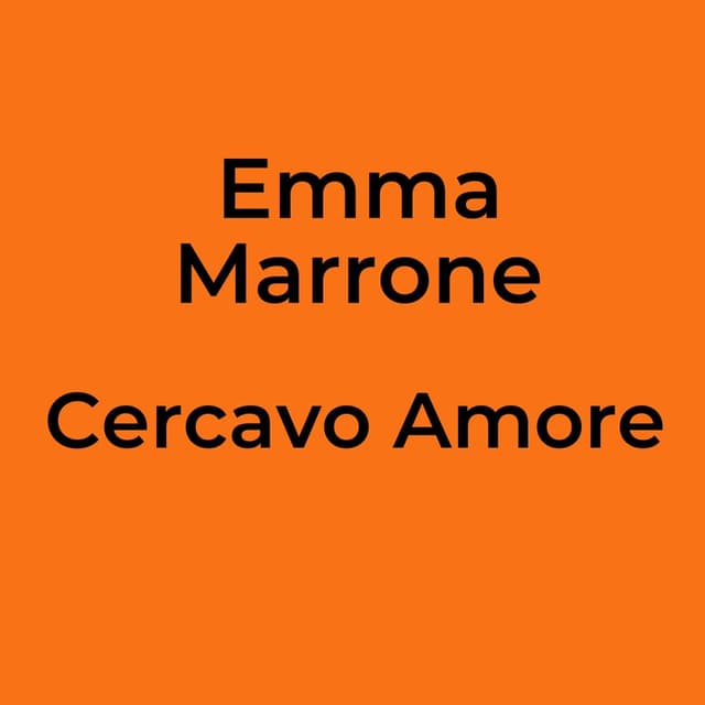 Cercavo Amore