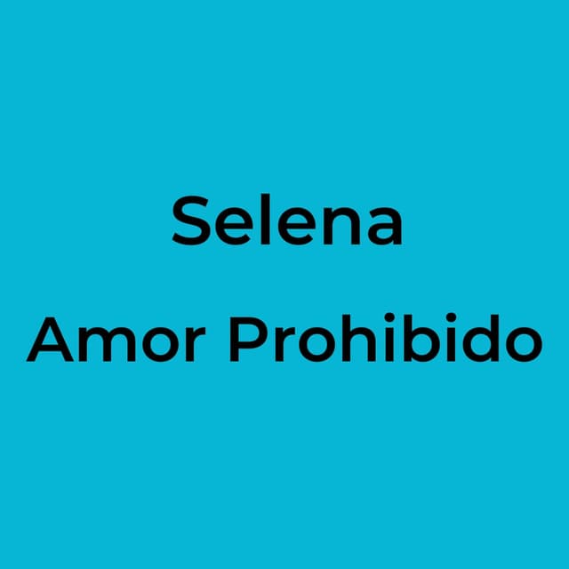 Amor Prohibido