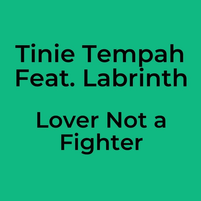 Lover Not a Fighter