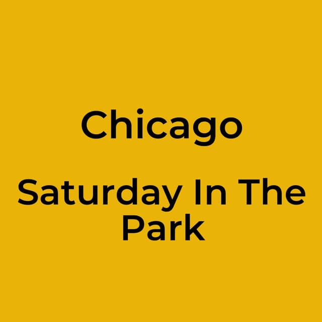 Saturday In The Park