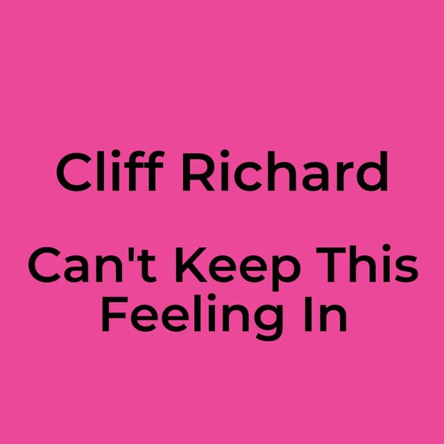 Can't Keep This Feeling In