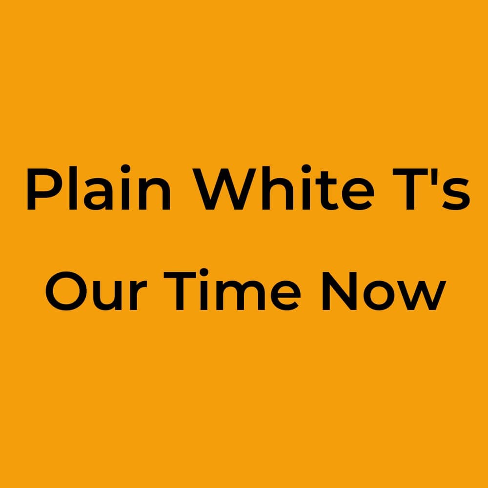 Plain White T's - Our Time Now