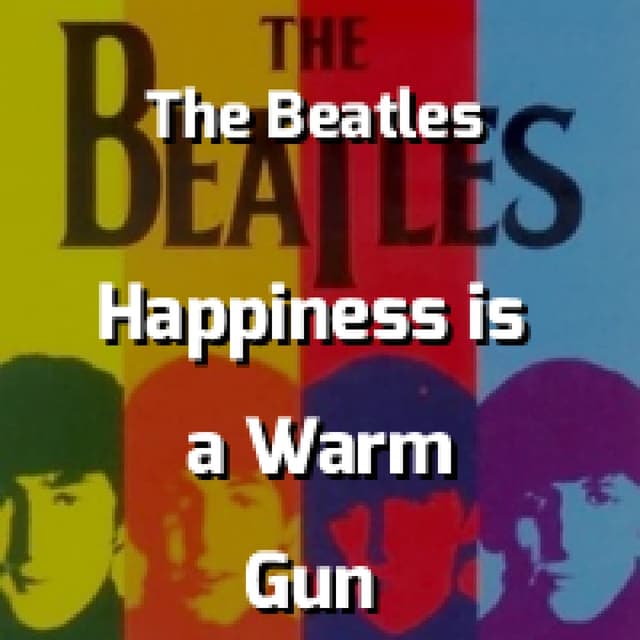 Happiness is a Warm Gun