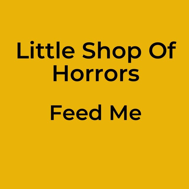 Feed Me