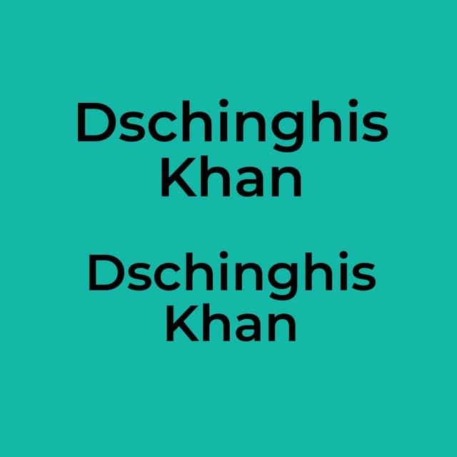 Dschinghis Khan