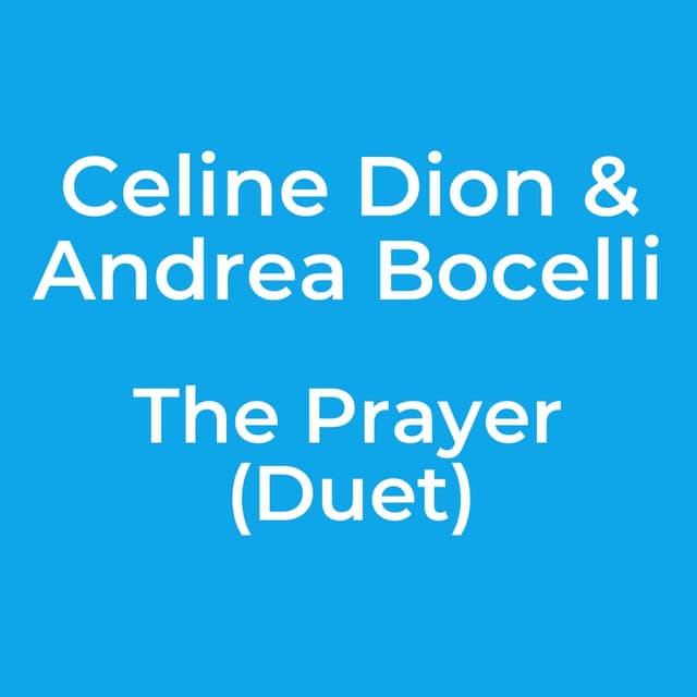 The Prayer (Duet)
