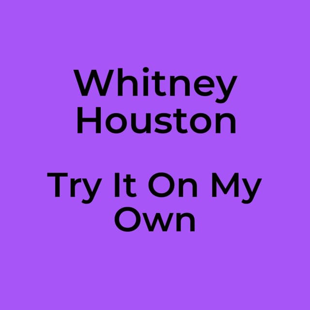 Try It On My Own