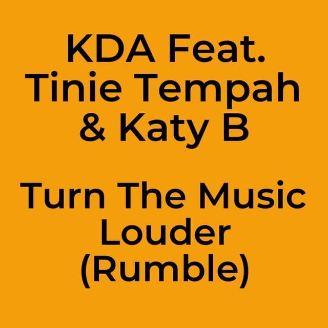 Turn The Music Louder (Rumble)