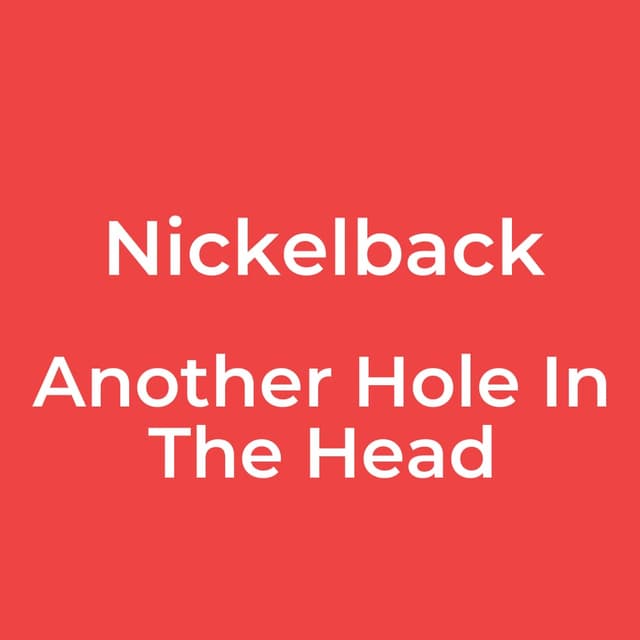 Another Hole In The Head