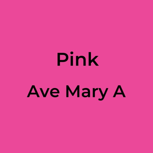 Ave Mary A